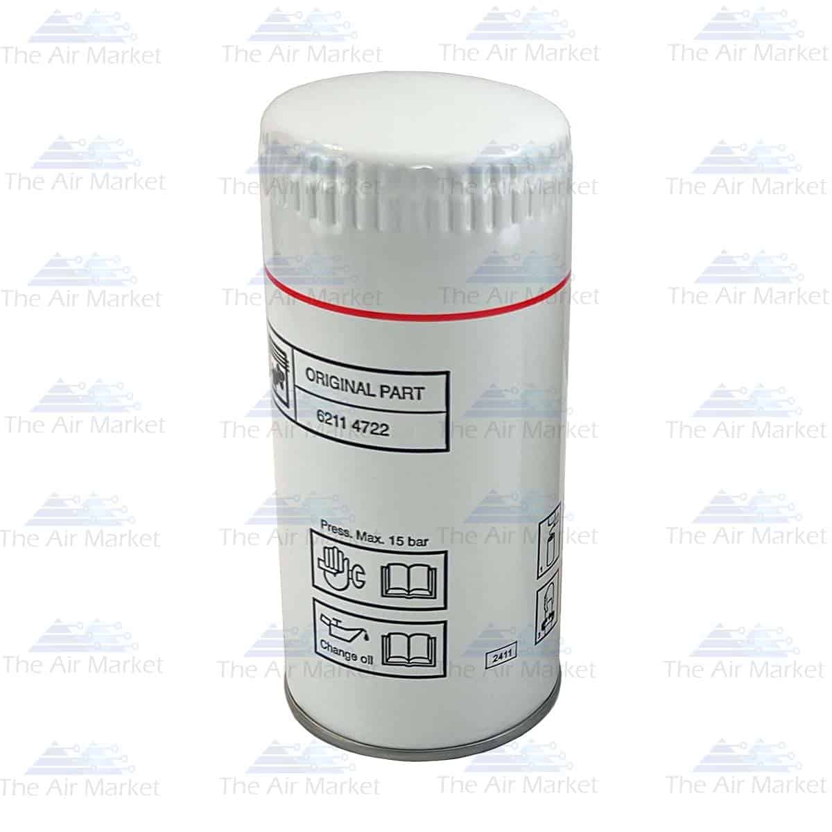 6211472250-3Q61-TAMPIC1 Atlas Copco Part 6211472250 | Oil Filter - Image 1